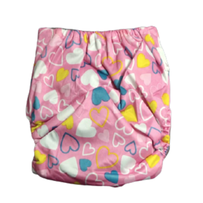 Festive Bamboo Diaper with Insert *MOMSLOVE*