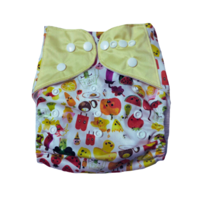 Pocket Diaper with Microfiber Insert *Frooty*