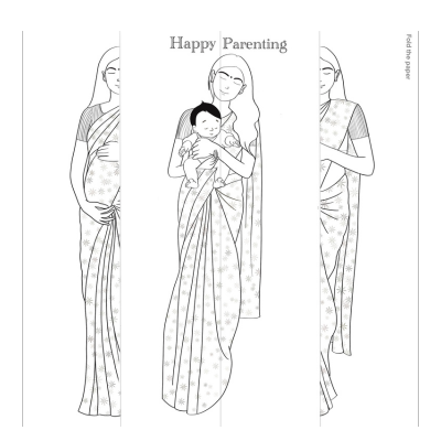 PREGNANCY COLORING BOOK WITH AFFIRMATIONS