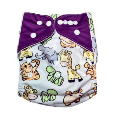 Pocket Diaper with Microfiber Insert *Wonderland*