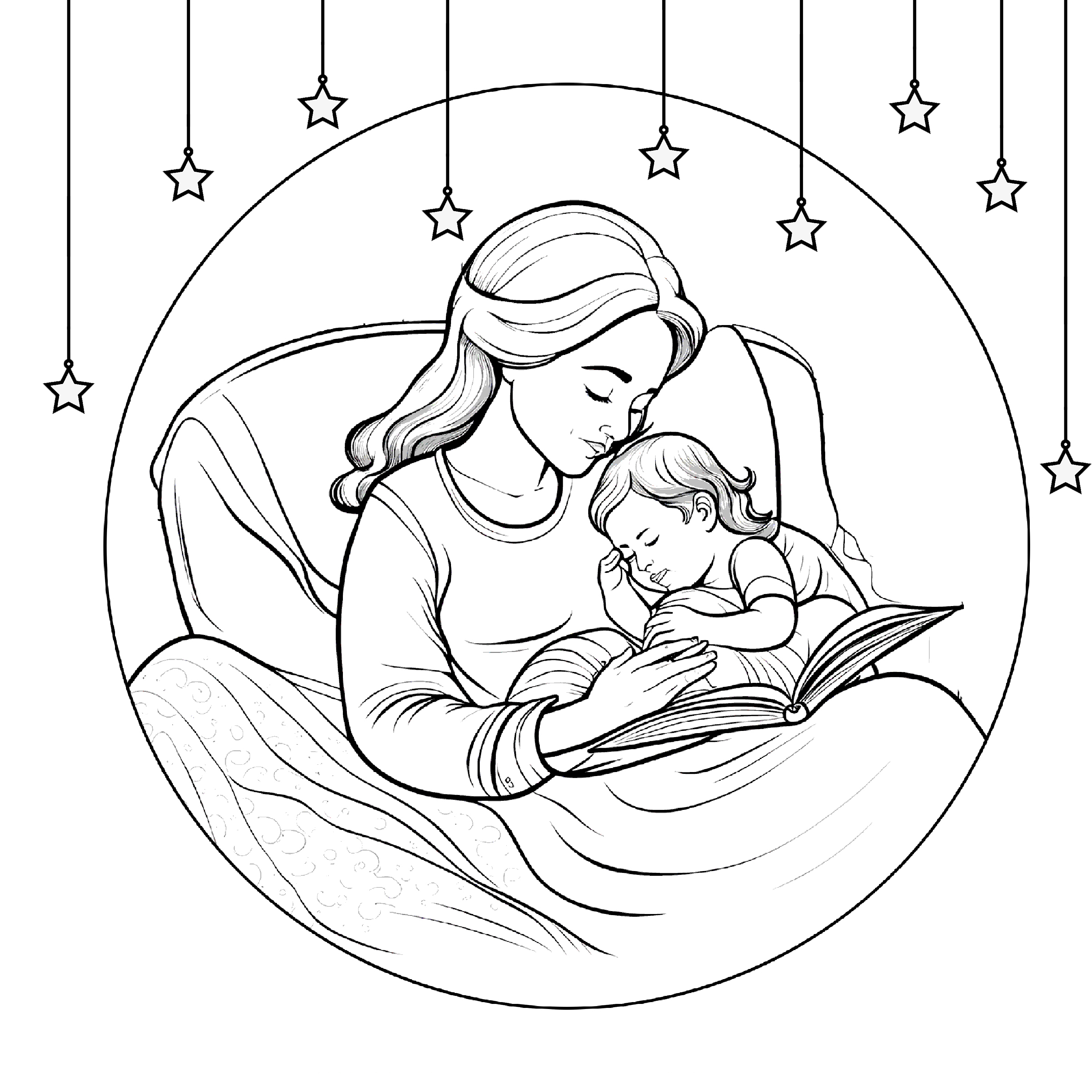 MOM'S MAGICAL MOMENTS with Affirmations for Celebrating Motherhood -Colouring Book