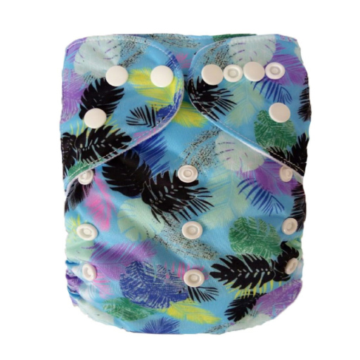 Bamboo Diaper with Insert *Zebra*