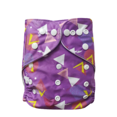 Bamboo Diaper with Insert *Purple*