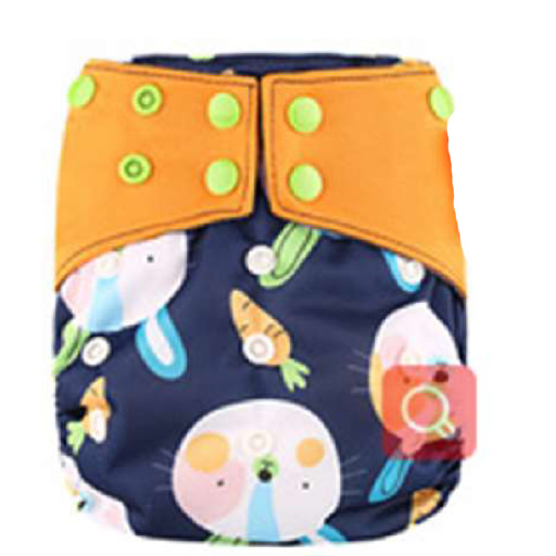 Bamboo Diaper with Insert *Peace*