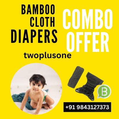 COMBO PACK - BAMBOO DIAPERS