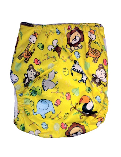 Bamboo Diaper with Insert *Peace*